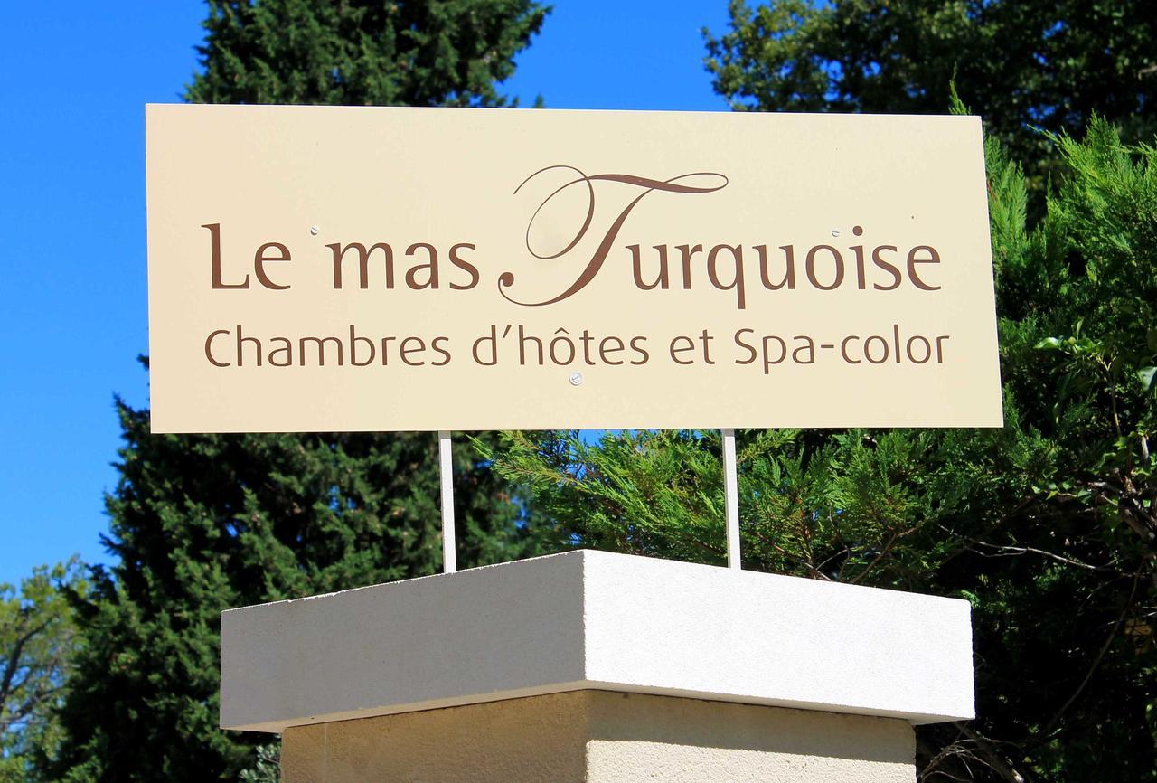 Le Mas Turquoise, B&B Spa-Color Inclus Bedarrides Exterior photo
